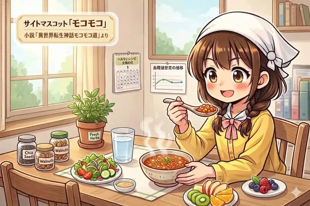 モコモコの糖尿病対策やわらか料理