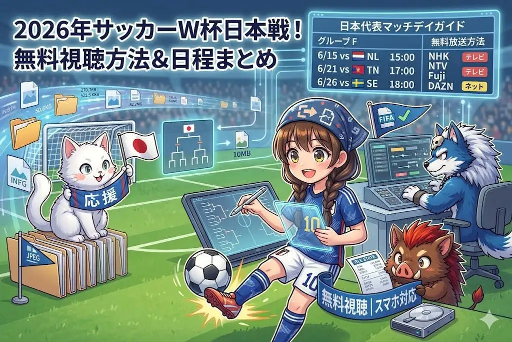 サッカーW杯で活躍したいモコモコ